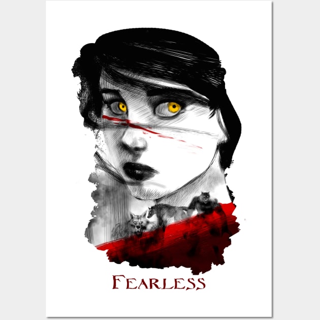 Fearless 9 Wall Art by raulovsky